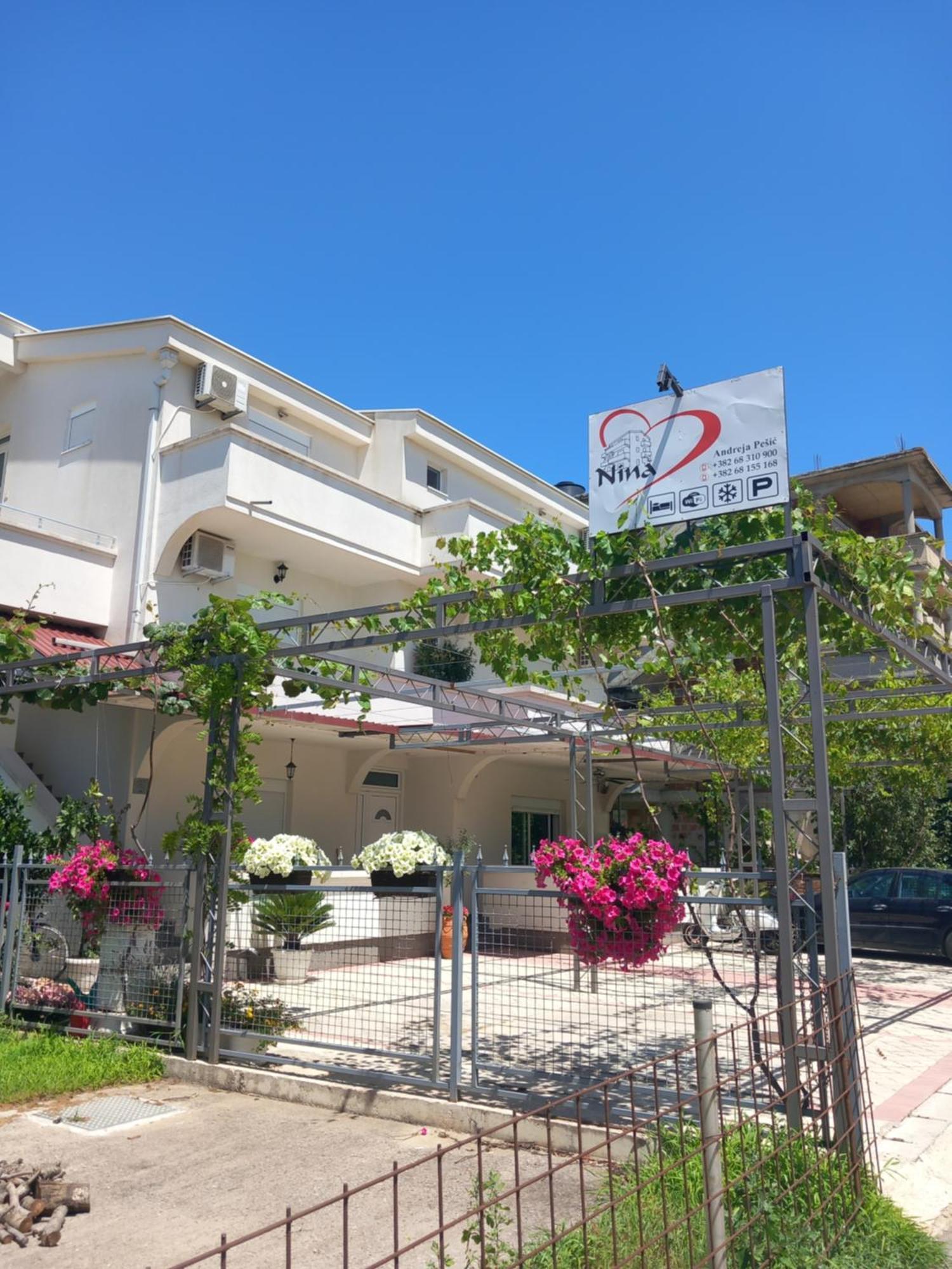 Vila Nina Donji Stoj Ulcinj Exteriér fotografie